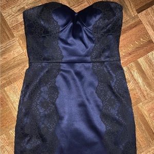 Jessica Simpson strapless cocktail dress